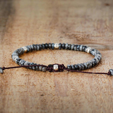 Encourages Grey Jasper Bracelet-Your Soul Place